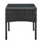 Manhattan Comfort Noli  Steel Rattan 3-Piece Patio Conversation Set with Cushions in Grey OD-CV006-GY - alternate 10